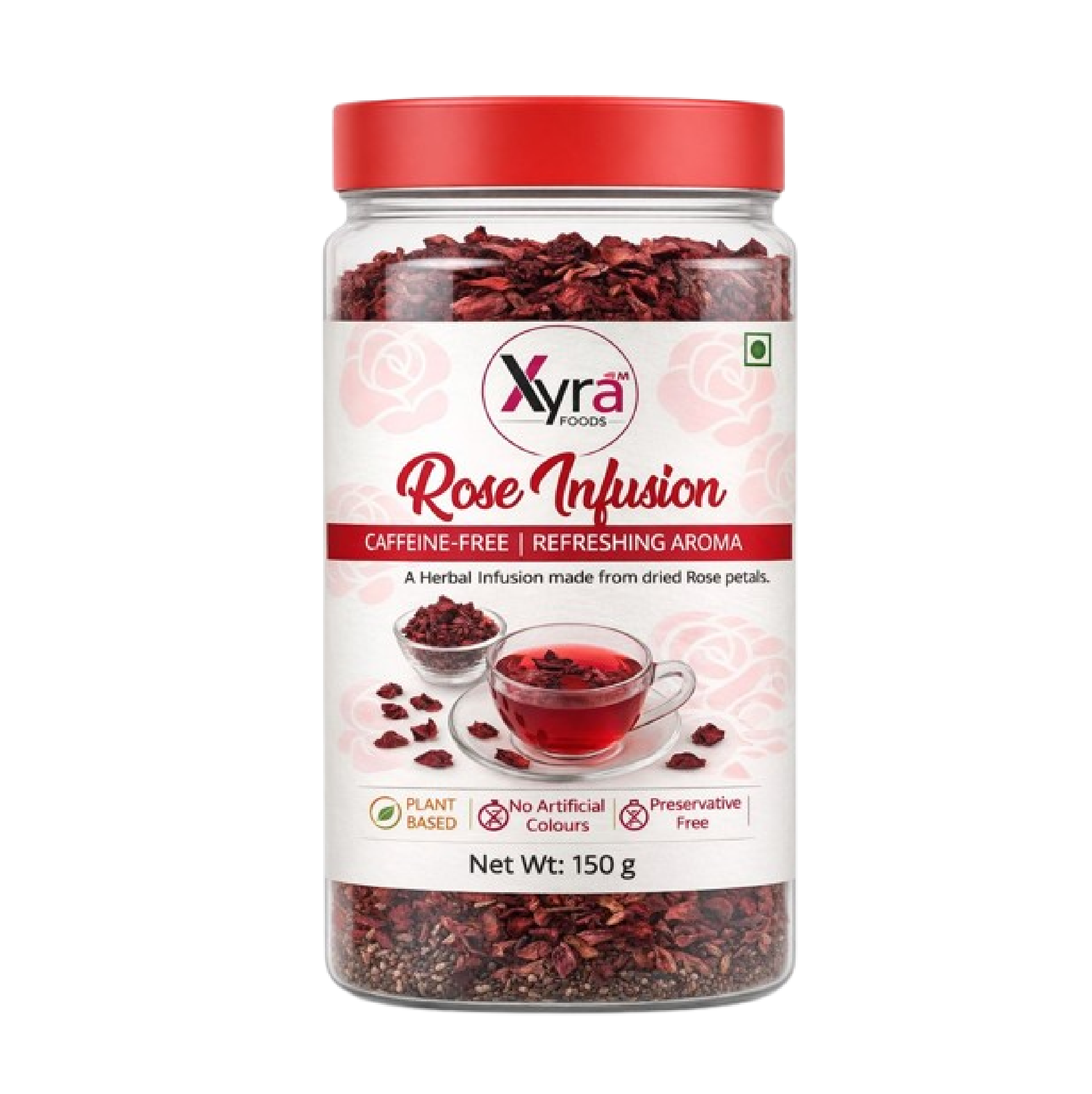 Premium Rose Tea – Natural Dried Rose Petals