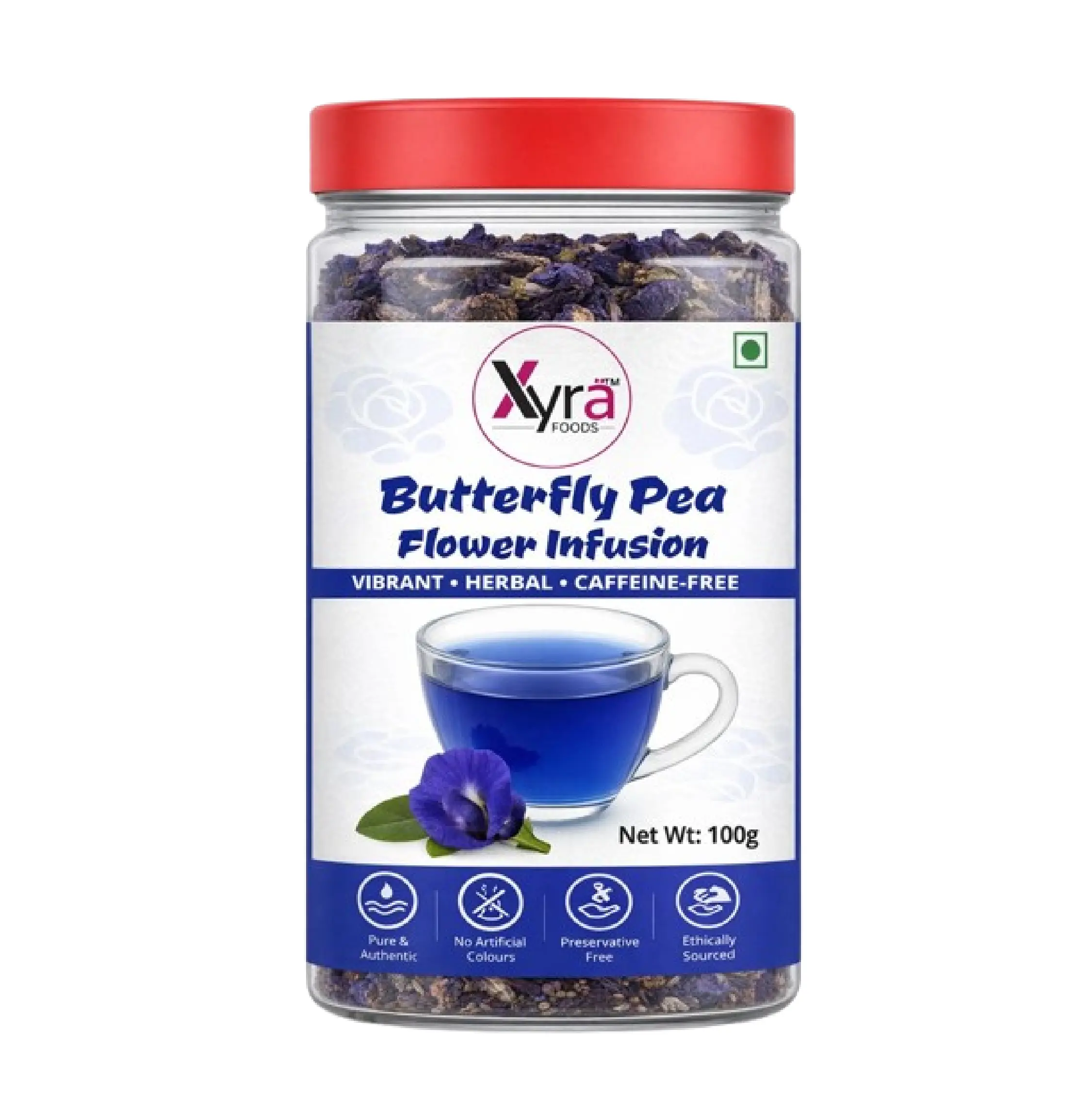 Premium Butterfly Pea Tea – Dried Butterfly Pea Flowers