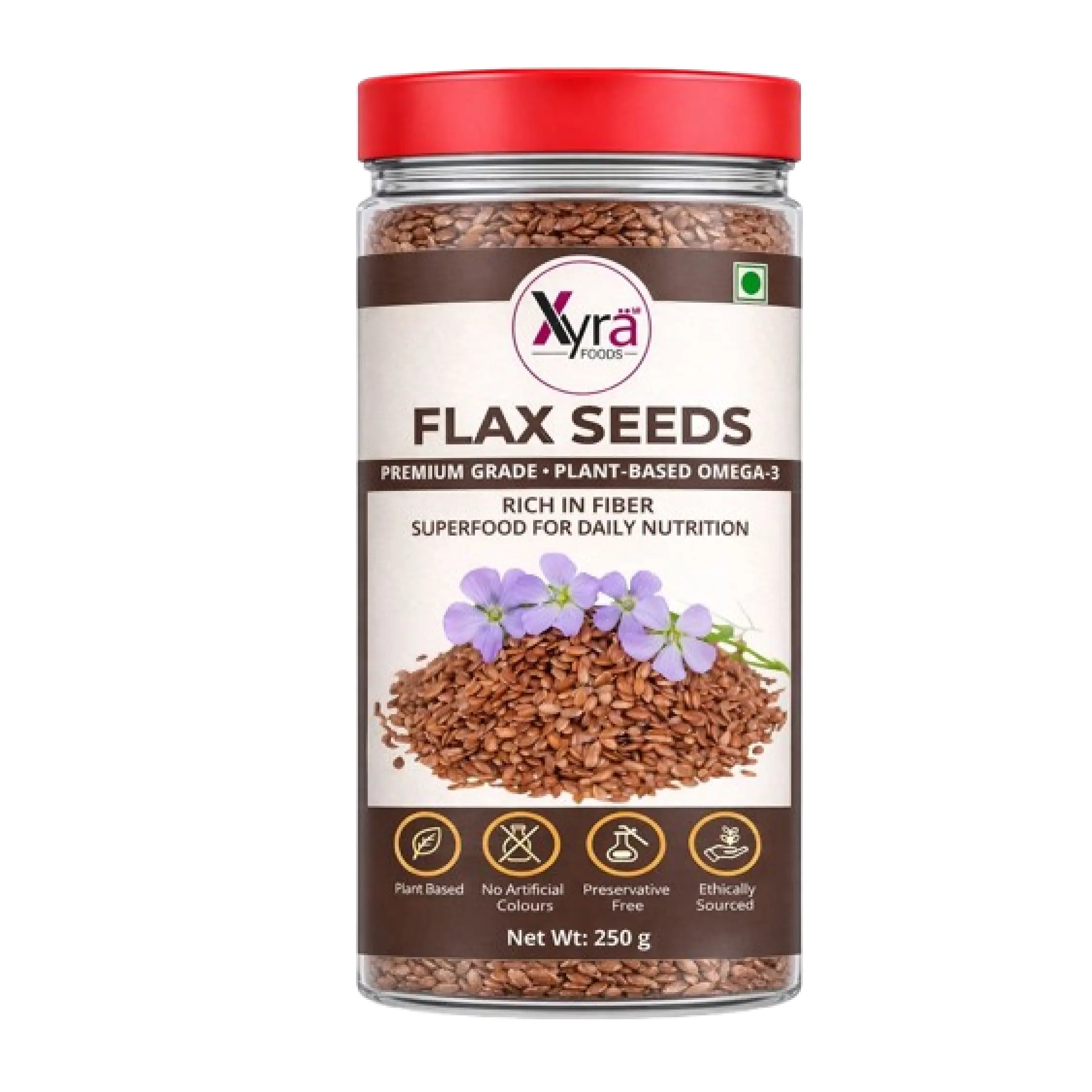 Premium Flax Seeds – Natural Superfood Seeds