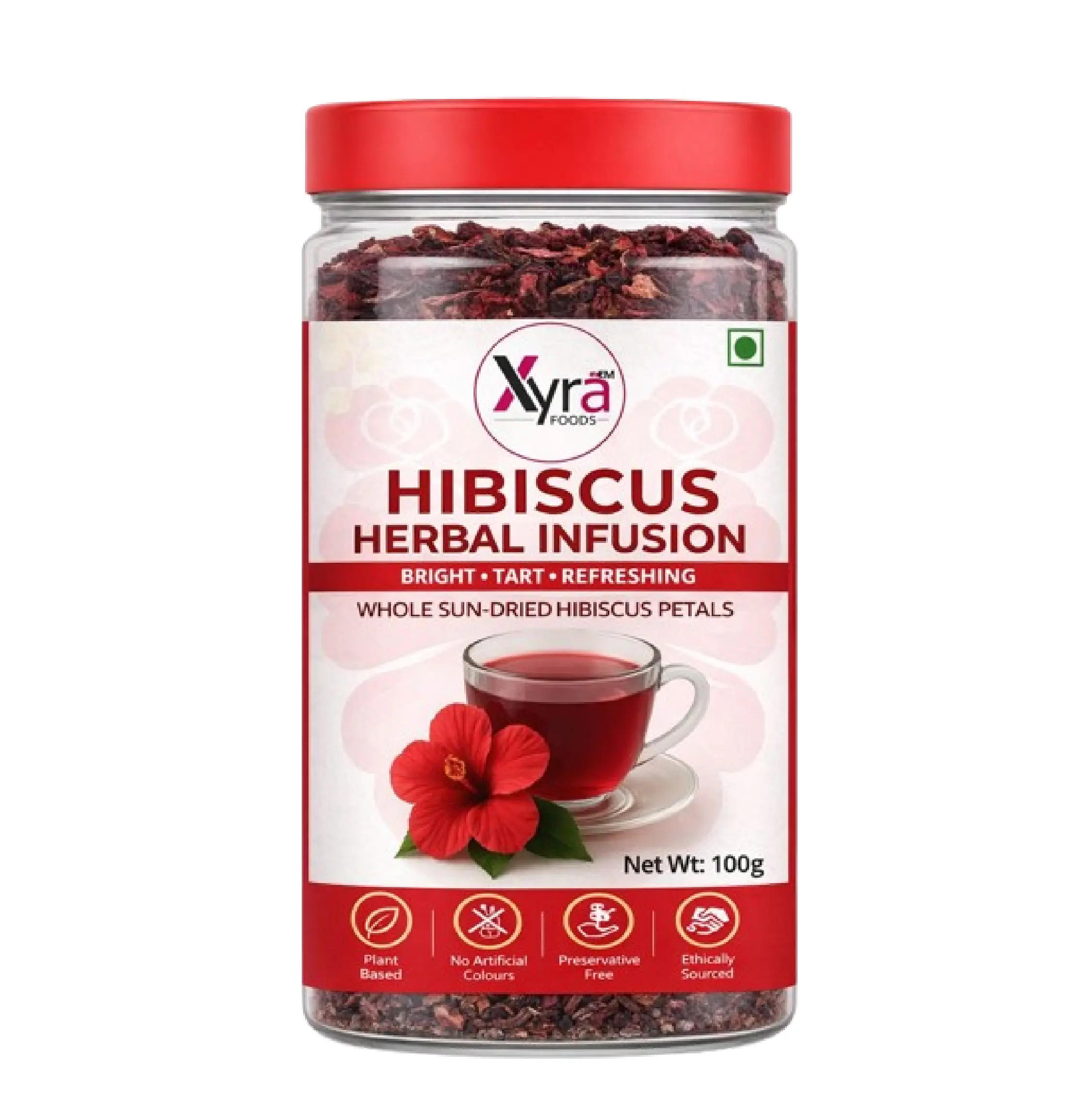 Premium Hibiscus Tea – Dried Hibiscus Flowers