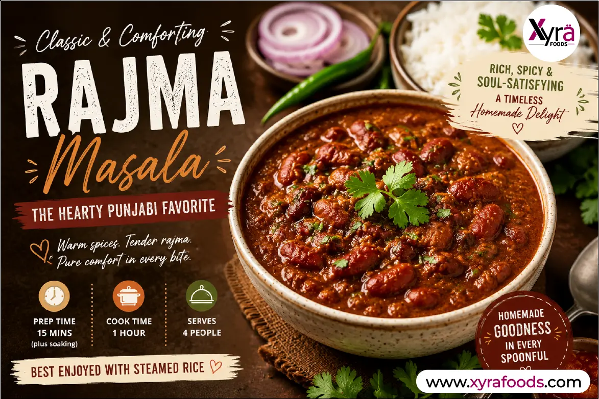 Rajma Recipe (Restaurant-Style Punjabi Rajma Masala)